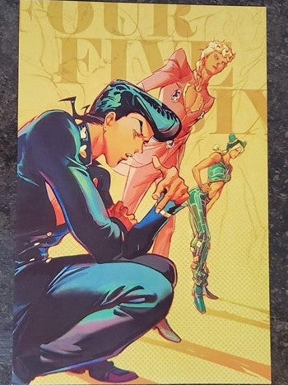 JoJo's Bizarre Adventure Family Generations Anime Art Print 6in W 9in L